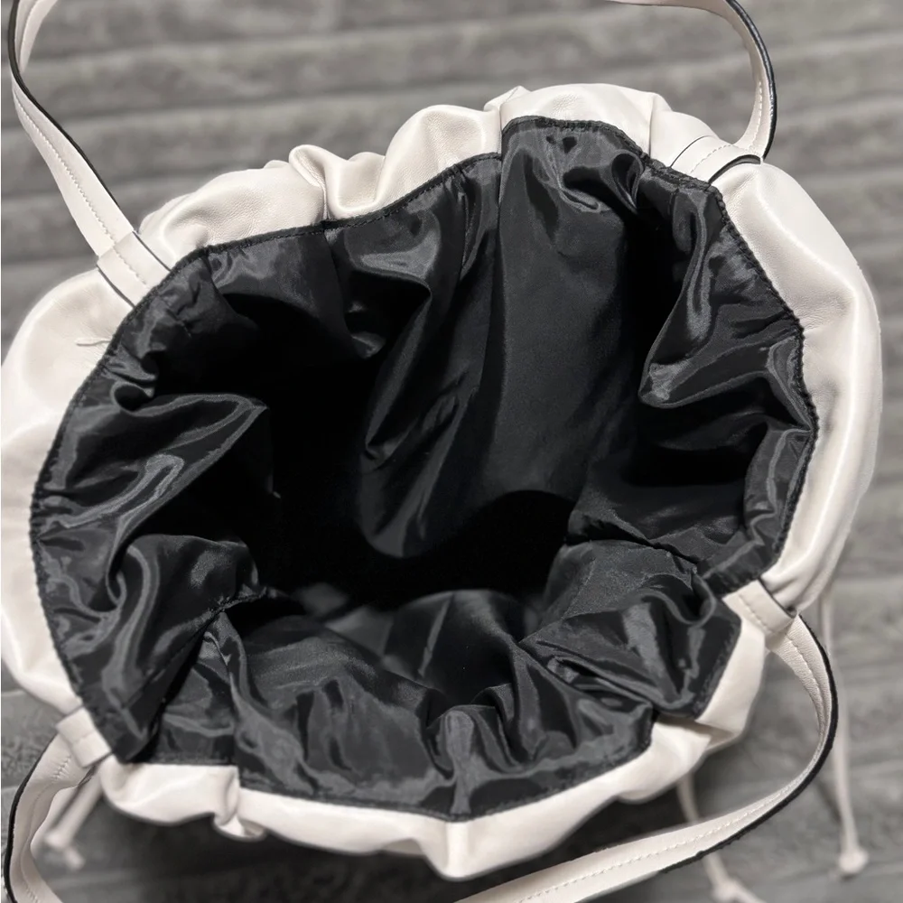 Victoria's Secret Vegan Leather Cinch Tote Bag